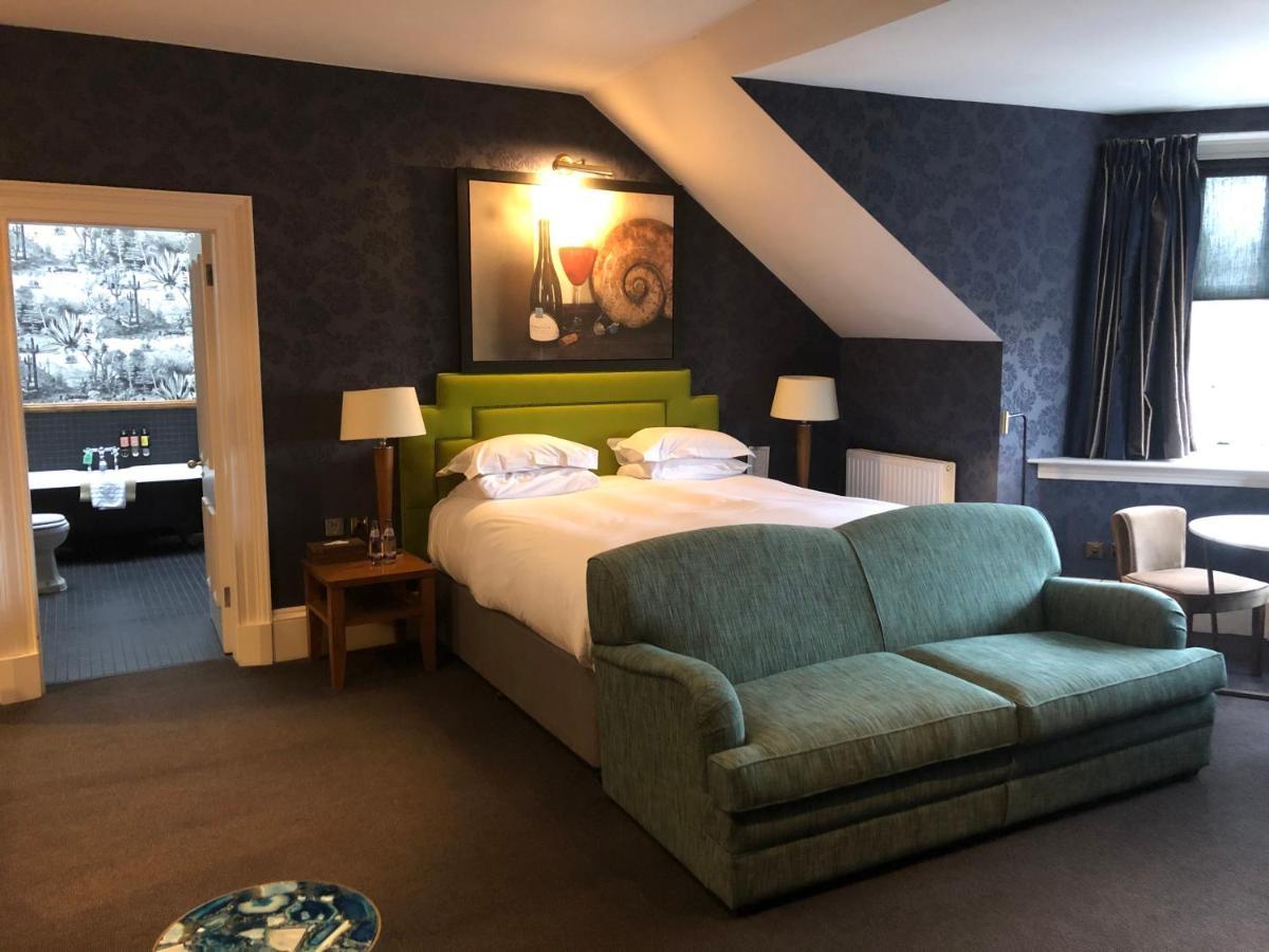德文郡花园杜文酒店 格拉斯哥 外观 照片 A room at the hotel