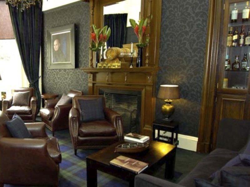 德文郡花园杜文酒店 格拉斯哥 外观 照片 The lounge at the hotel