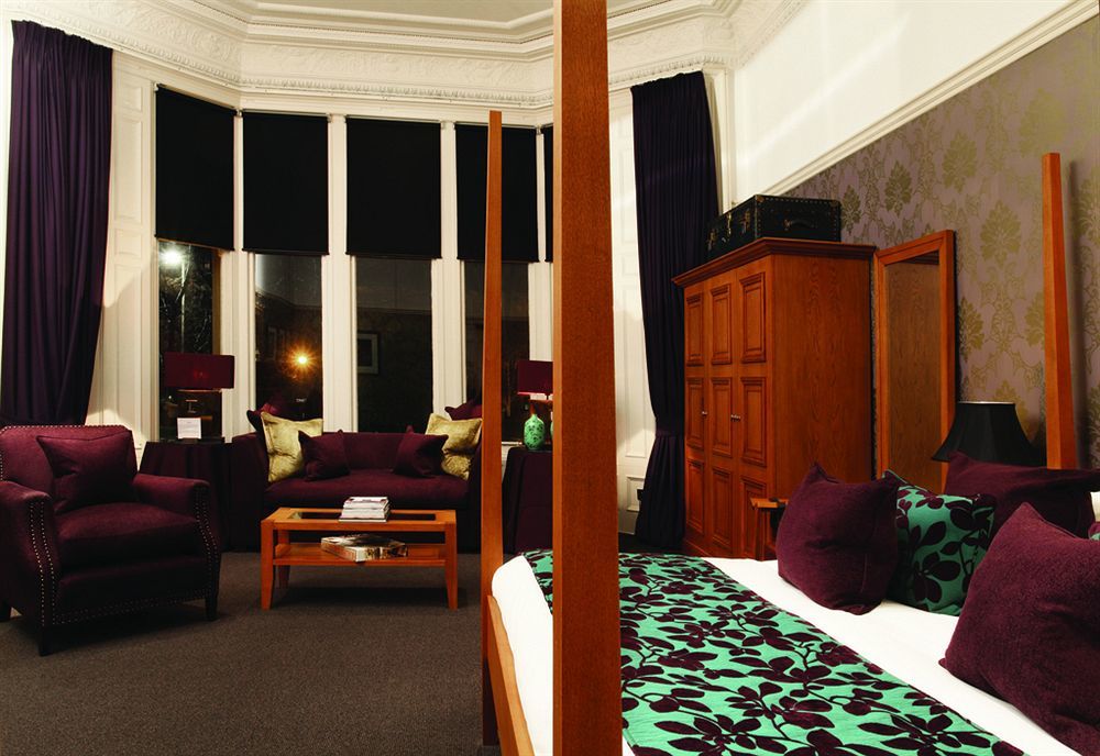 德文郡花园杜文酒店 格拉斯哥 外观 照片 A suite at the hotel