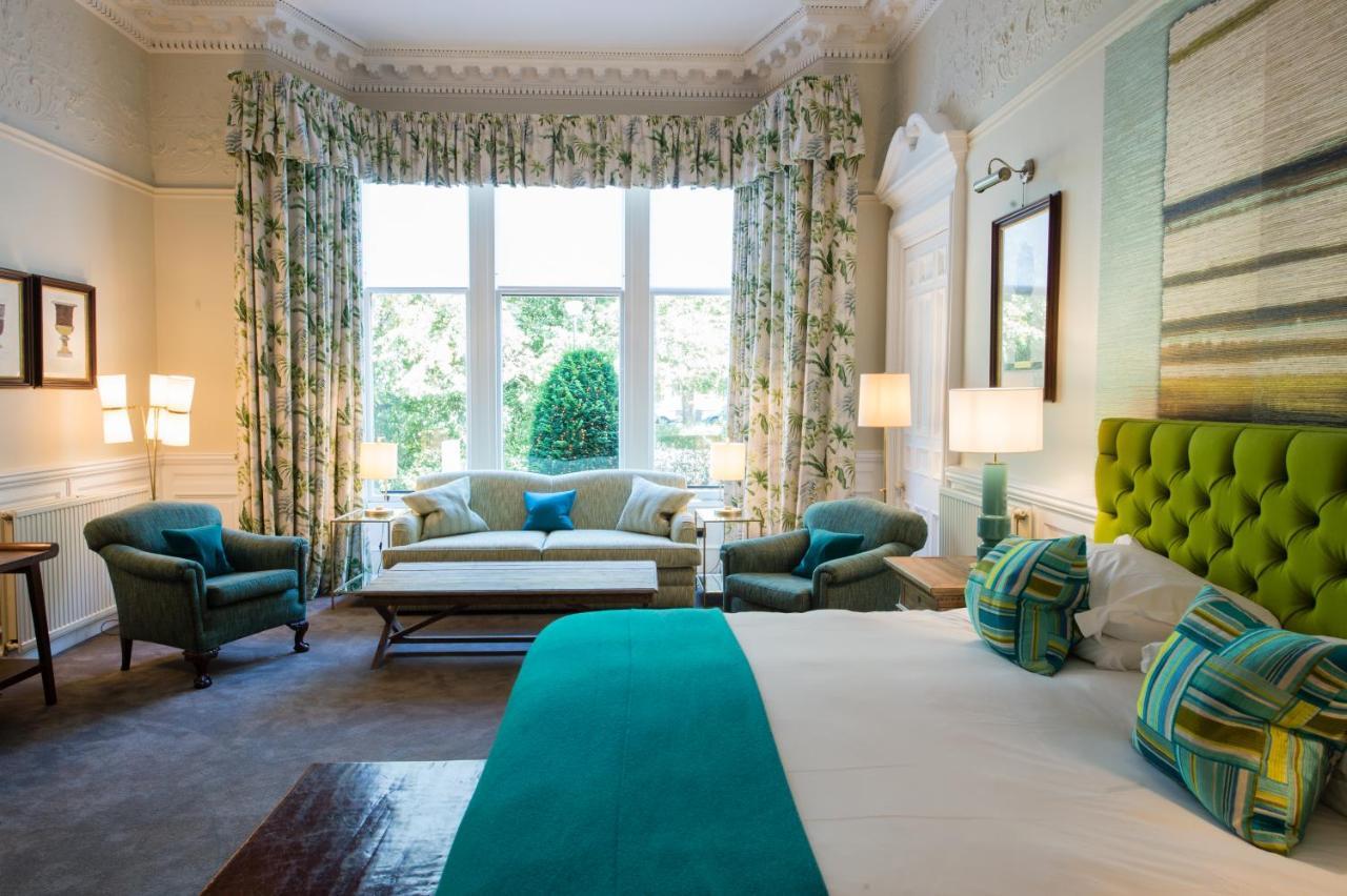 德文郡花园杜文酒店 格拉斯哥 外观 照片 A bedroom at the hotel